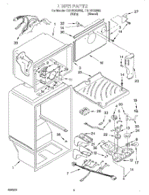 03 - Liner parts for Whirlpool Refrigerator ET21NKXGW02 from AppliancePartsPros.com