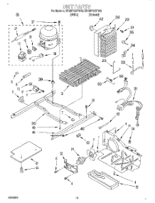 09 - Unit parts for Whirlpool Refrigerator ED25PQXFN02 from AppliancePartsPros.com