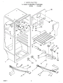 03 - Liner, Optional parts for Whirlpool Refrigerator ET14NKXGN02 from AppliancePartsPros.com
