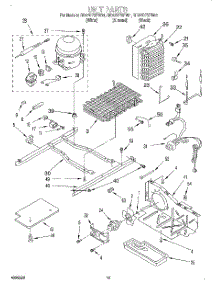 09 - Unit parts for Whirlpool Refrigerator GD27DFXFB01 from AppliancePartsPros.com