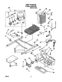 09 - Unit parts for Whirlpool Refrigerator GD25SFXHS01 from AppliancePartsPros.com