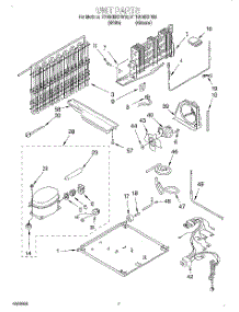 04 - Unit parts for Whirlpool Refrigerator ET18NMXFW03 from AppliancePartsPros.com