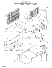05 - Unit parts for Whirlpool Refrigerator GT22DKXGW01 from AppliancePartsPros.com