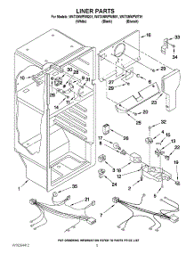03 - Liner Parts parts for Whirlpool Refrigerator W4TXNWFWB01 from AppliancePartsPros.com
