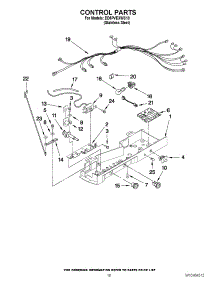 11 - Control Parts parts for Whirlpool Refrigerator ED5PVEXWS10 from AppliancePartsPros.com