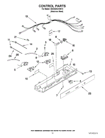 11 - Control Parts parts for Whirlpool Refrigerator 6GD25DCXHS14 from AppliancePartsPros.com