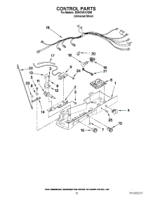 11 - Control Parts parts for Whirlpool Refrigerator ED5GVEXVD06 from AppliancePartsPros.com
