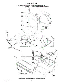 09 - Unit Parts parts for Whirlpool Refrigerator GI6FARXXQ05 from AppliancePartsPros.com