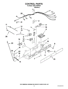 09 - Control Parts parts for Whirlpool Refrigerator ED5LVAXWS04 from AppliancePartsPros.com