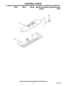 10 - Control Parts parts for Whirlpool Refrigerator GC3SHAXVT03 from AppliancePartsPros.com