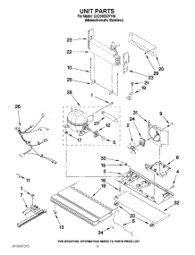 06 - Unit Parts parts for Whirlpool Refrigerator GX2SHBXVY06 from AppliancePartsPros.com