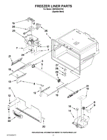 06 - Freezer Liner Parts parts for Whirlpool Refrigerator GI6FARXXF02 from AppliancePartsPros.com