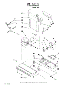 09 - Unit Parts parts for Whirlpool Refrigerator GI6FARXXF02 from AppliancePartsPros.com