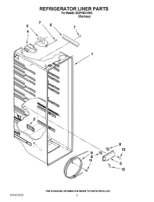 02 - Refrigerator Liner Parts parts for Whirlpool Refrigerator ED2FHEXVS03 from AppliancePartsPros.com