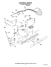 11 - Control Parts parts for Whirlpool Refrigerator ED2FHEXVS03 from AppliancePartsPros.com
