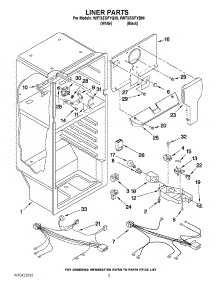 03 - Liner Parts parts for Whirlpool Refrigerator W8TXEGFYB00 from AppliancePartsPros.com
