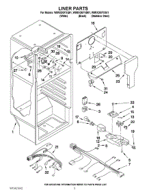 03 - Liner Parts parts for Whirlpool Refrigerator W8RXDGFXB01 from AppliancePartsPros.com