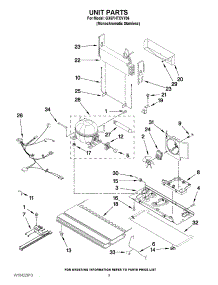 06 - Unit Parts parts for Whirlpool Refrigerator GX5FHTXVY06 from AppliancePartsPros.com