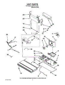 05 - Unit Parts parts for Whirlpool Refrigerator GI7FVCXXY02 from AppliancePartsPros.com