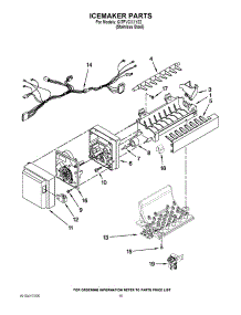 08 - Icemaker Parts parts for Whirlpool Refrigerator GI7FVCXXY02 from AppliancePartsPros.com