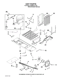 09 - Unit Parts parts for Whirlpool Refrigerator GSS26C4XXY04 from AppliancePartsPros.com