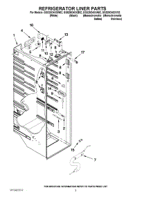 02 - Refrigerator Liner Parts parts for Whirlpool Refrigerator GSS26C4XXA02 from AppliancePartsPros.com