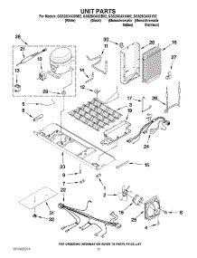 09 - Unit Parts parts for Whirlpool Refrigerator GSS26C4XXA02 from AppliancePartsPros.com