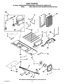 09 - Unit Parts parts for Whirlpool Refrigerator GSS26C4XXY02 from AppliancePartsPros.com