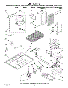 09 - Unit Parts parts for Whirlpool Refrigerator GC5SHAXVQ02 from AppliancePartsPros.com