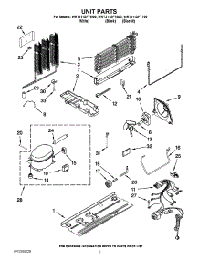06 - Unit Parts parts for Whirlpool Refrigerator WRT311SFYW00 from AppliancePartsPros.com