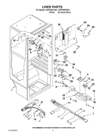 03 - Liner Parts parts for Whirlpool Refrigerator W8FRNGFVD01 from AppliancePartsPros.com