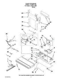 10 - Unit Parts parts for Whirlpool Refrigerator GI0FSAXVB05 from AppliancePartsPros.com