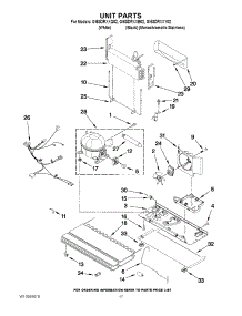 09 - Unit Parts parts for Whirlpool Refrigerator GI6SDRXXQ02 from AppliancePartsPros.com