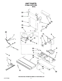 06 - Unit Parts parts for Whirlpool Refrigerator GX5FHTXVB04 from AppliancePartsPros.com