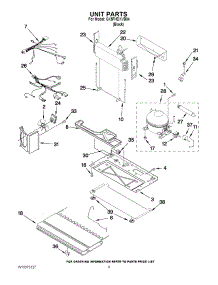 06 - Unit Parts parts for Whirlpool Refrigerator GX5FHDXVB04 from AppliancePartsPros.com