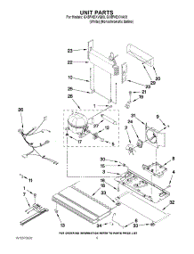 06 - Unit Parts parts for Whirlpool Refrigerator GX5FHDXVQ03 from AppliancePartsPros.com