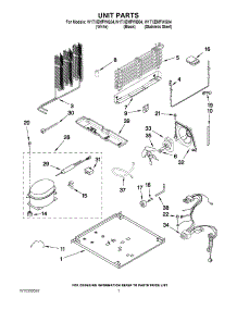 04 - Unit Parts parts for Whirlpool Refrigerator W1TXEMFWQ04 from AppliancePartsPros.com