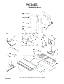 06 - Unit Parts parts for Whirlpool Refrigerator GX5FHDXVY05 from AppliancePartsPros.com