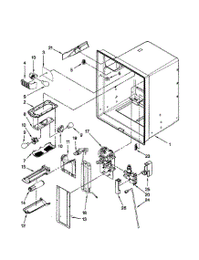 Refrigerator Liner parts for Whirlpool Refrigerator EF36IWFSSS1 from AppliancePartsPros.com