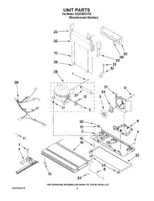06 - Unit Parts parts for Whirlpool Refrigerator GX2SHBXVY05 from AppliancePartsPros.com