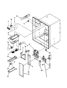 Refrigerator Liner parts for Whirlpool Refrigerator EF36IWFSSS0 from AppliancePartsPros.com