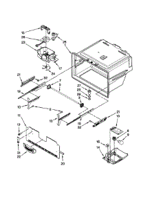 Freezer Liner parts for Whirlpool Refrigerator EF36IWFSSS0 from AppliancePartsPros.com