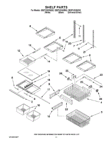 07 - Shelf Parts parts for Whirlpool Refrigerator GB2FHDXWD02 from AppliancePartsPros.com