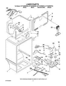 03 - Liner Parts parts for Whirlpool Refrigerator W1TXEMMWS04 from AppliancePartsPros.com
