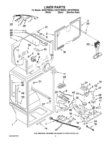 02 - Liner Parts parts for Whirlpool Refrigerator G9IXEFMWB02 from AppliancePartsPros.com