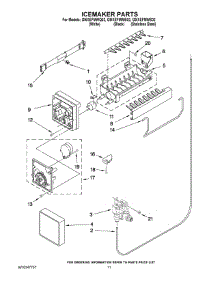 06 - Icemaker Parts parts for Whirlpool Refrigerator G9IXEFMWB02 from AppliancePartsPros.com