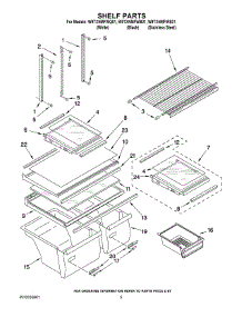 03 - Shelf Parts parts for Whirlpool Refrigerator W9TXNMFWB01 from AppliancePartsPros.com