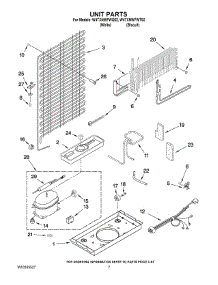 04 - Unit Parts parts for Whirlpool Refrigerator W4TXNWFWQ02 from AppliancePartsPros.com