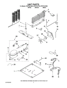 04 - Unit Parts parts for Whirlpool Refrigerator ET8FTEXVB02 from AppliancePartsPros.com