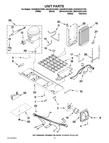 09 - Unit Parts parts for Whirlpool Refrigerator GSS26C5XXY00 from AppliancePartsPros.com